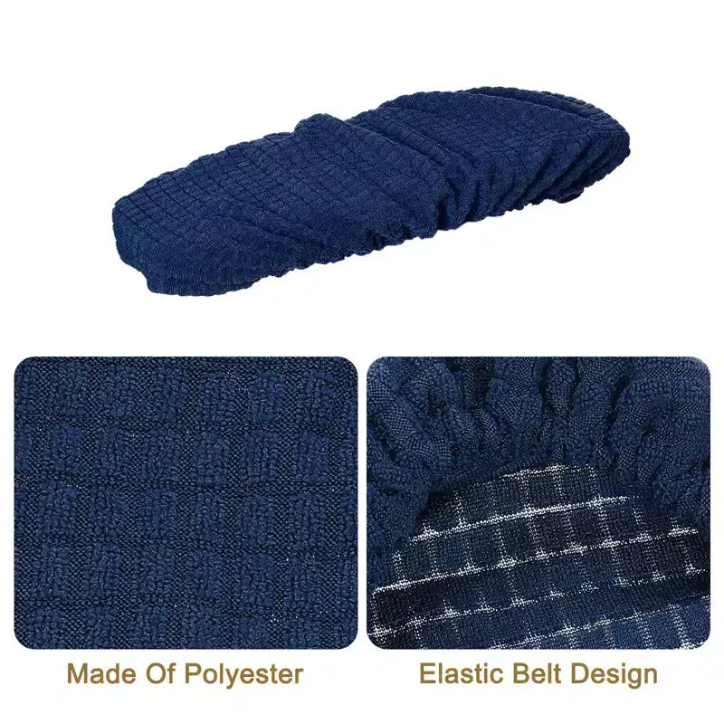 Housse d'accoudoir de chaise de bureau en polyester haute élasticité, infroissable et anti-boulochage