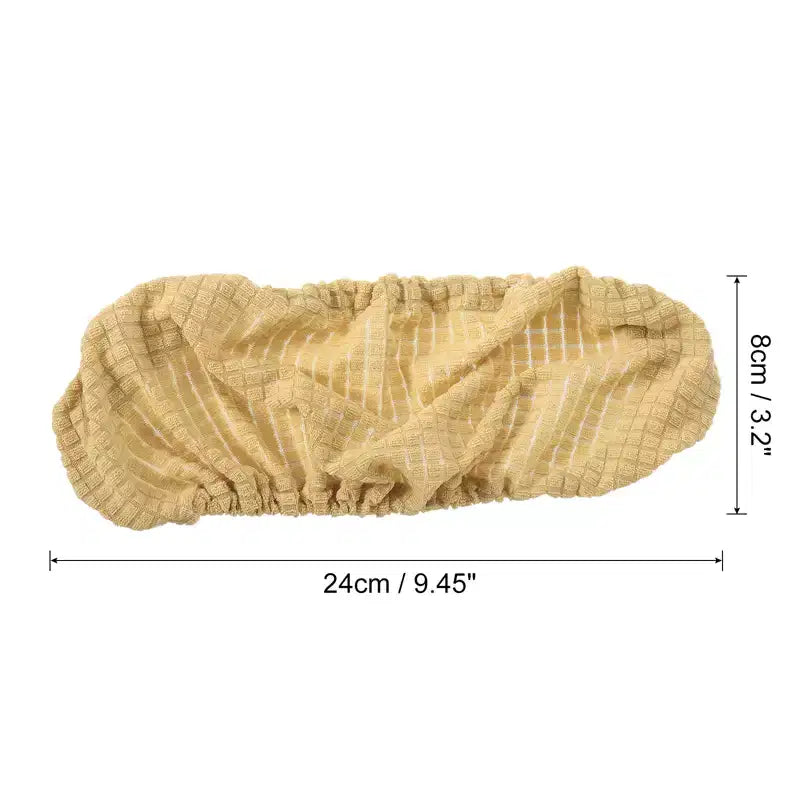 Housse d'accoudoir de chaise de bureau en polyester haute élasticité, infroissable et anti-boulochage