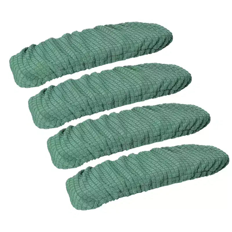 Housse d'accoudoir de chaise de bureau en polyester haute élasticité, infroissable et anti-boulochage