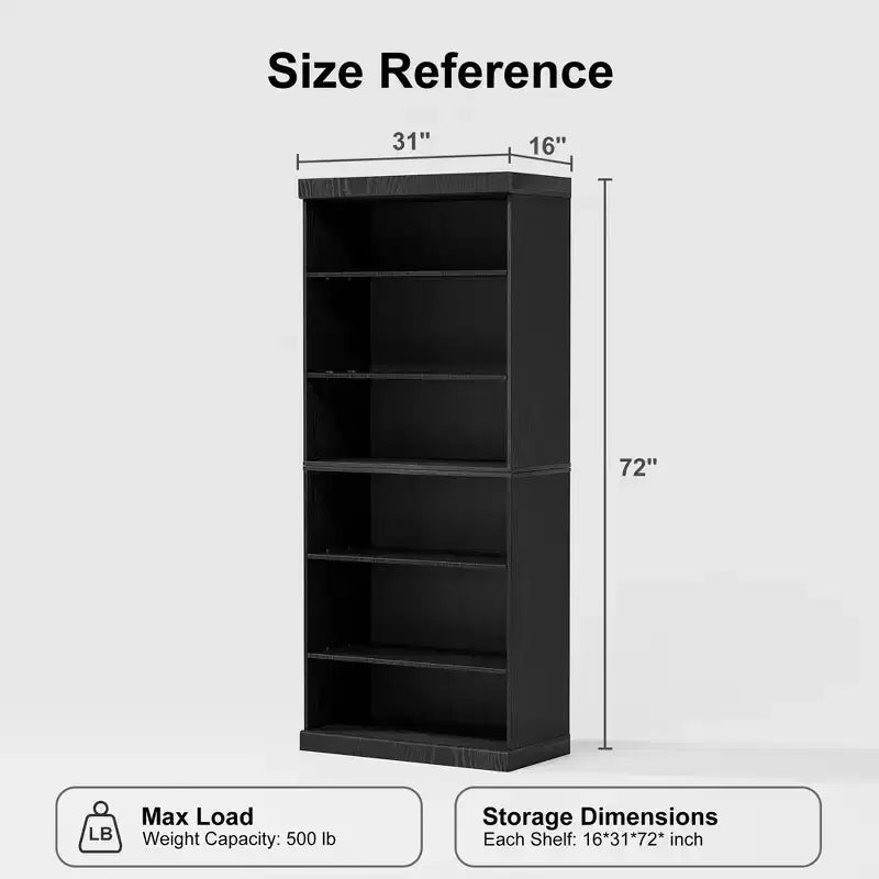 Meuble de rangement d'appoint - Organisateur polyvalent avec étagères réglables et gestion des câbles