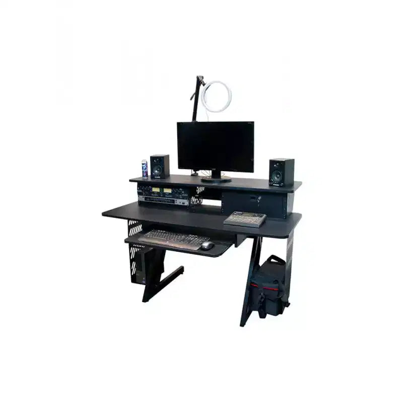 Bureau grande station de travail On-Stage WS7700B - Noir
