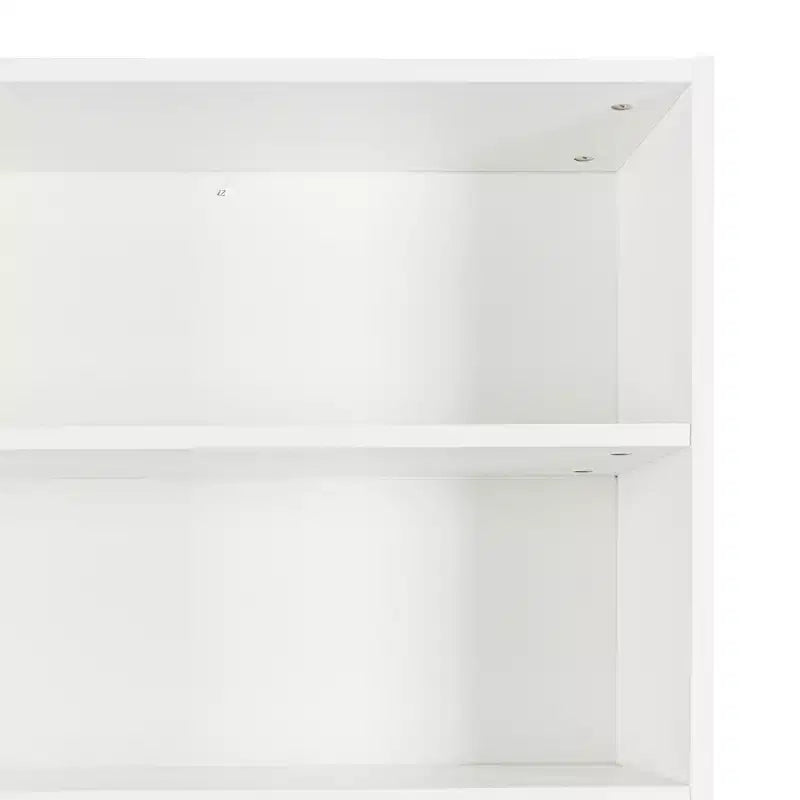 Buffet de cuisine 63W, armoire de rangement pour garde-manger, avec tiroirs, crochets de suspension et étagère à micro-ondes, blanc-ModernLuxe