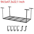 Overhead Garage Storage Height Adjustable Ceiling Metal Rack 660 LBS Capacity
