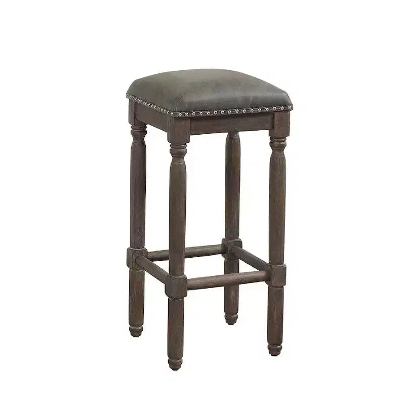 Bronson 30 Backless Stool - Driftwood