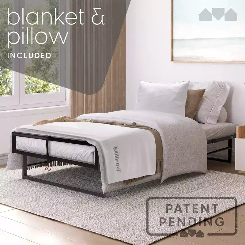 Lit pliant présidentiel de luxe avec matelas