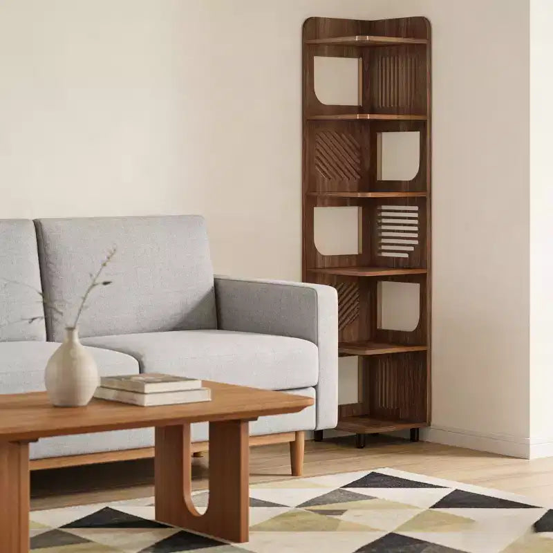 Étagère de rangement moderne de 183 cm