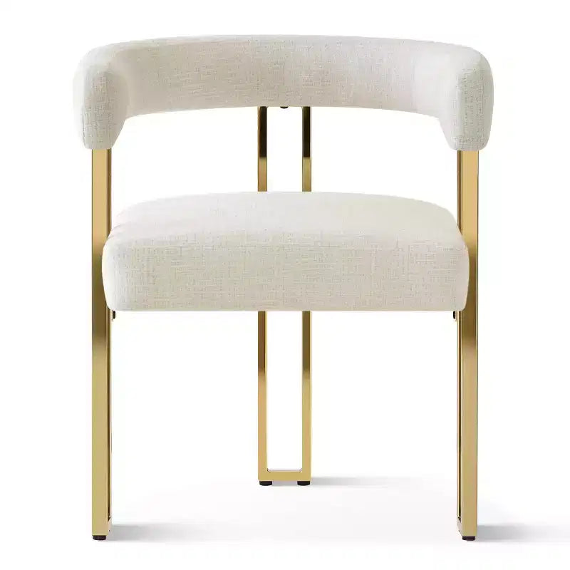 Ensemble de salle à manger extensible 47-83 pour 4 personnes, table en bois naturel et 4 chaises en chenille avec pieds en métal, idéal pour la cuisine-Panipeachy