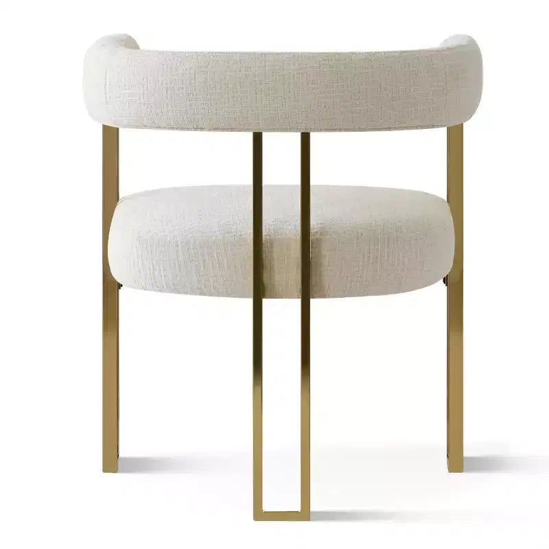 Ensemble de salle à manger extensible 47-83 pour 4 personnes, table en bois naturel et 4 chaises en chenille avec pieds en métal, idéal pour la cuisine-Panipeachy