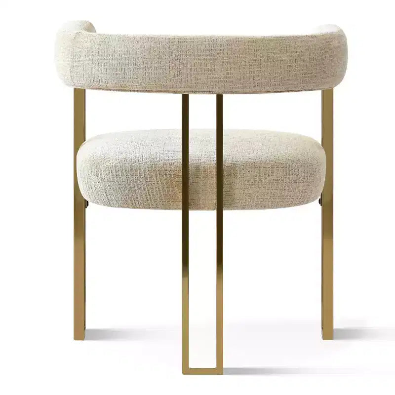Ensemble de salle à manger extensible 47-83 pour 4 personnes, table en bois naturel et 4 chaises en chenille avec pieds en métal, idéal pour la cuisine-Panipeachy