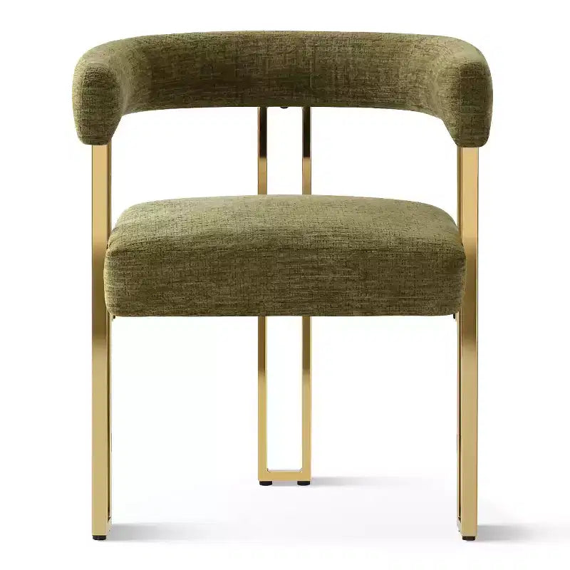 Ensemble de salle à manger extensible 47-83 pour 4 personnes, table en bois naturel et 4 chaises en chenille avec pieds en métal, idéal pour la cuisine-Panipeachy