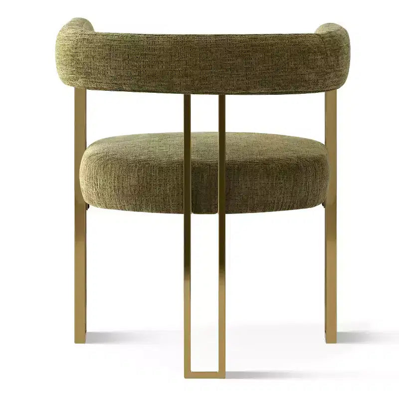 Ensemble de salle à manger extensible 47-83 pour 4 personnes, table en bois naturel et 4 chaises en chenille avec pieds en métal, idéal pour la cuisine-Panipeachy