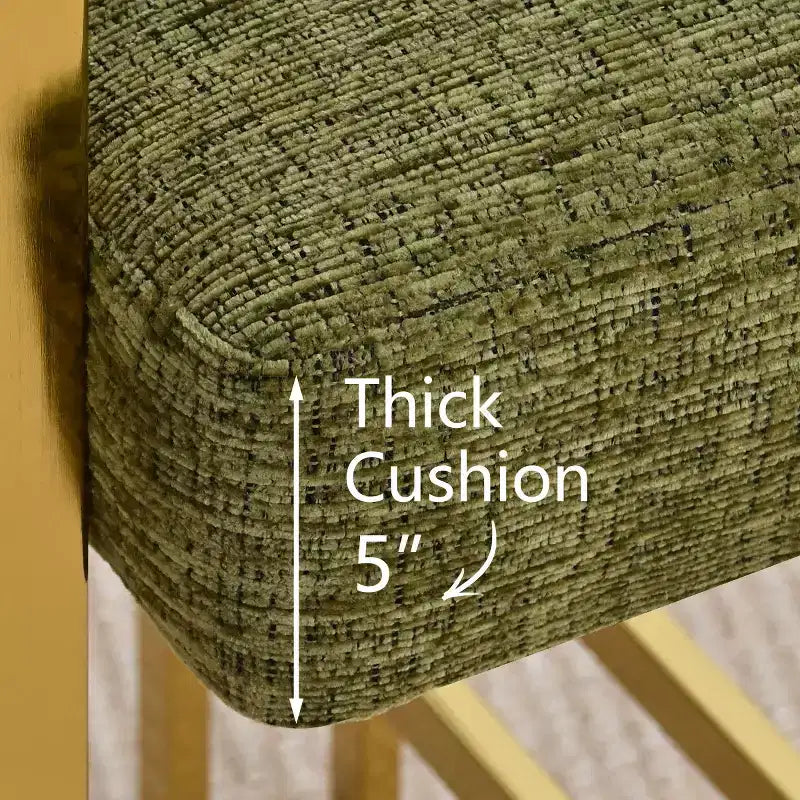 Ensemble de salle à manger extensible 47-83 pour 4 personnes, table en bois naturel et 4 chaises en chenille avec pieds en métal, idéal pour la cuisine-Panipeachy