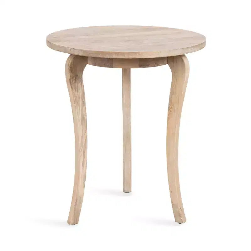 Kate and Laurel Mariona Round Entryway Table, 26x26x30, Natural