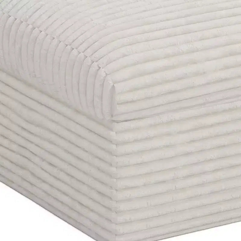 30 Corduroy Ottoman